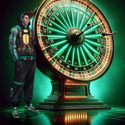 Spin Doctor next to a big Wheel