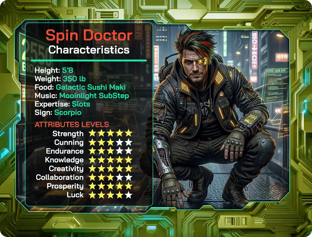characteristics spin doctor