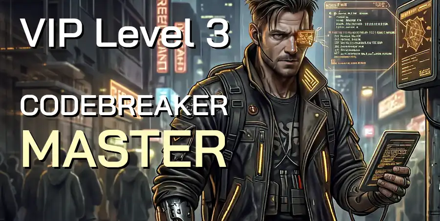 VIP Level 3 - Codebreaker Master