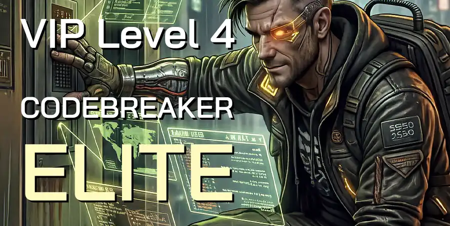 VIP Level 4 - Codebreaker Elite